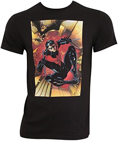Nightwing Comic Panel Tee Shirt Medium