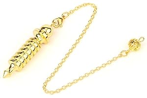 GUMEI Péndulo de Metal Adivinación Reiki Curación Espiritual Amuleto Colgante de péndulo