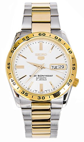 Seiko SNKE04K1 - Reloj de cuarzo para hombres, bicolor