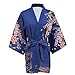 Produktbild GRACEART Sakura Yukata Haori Bademantel Aufdecken Nachthemd (Blau)