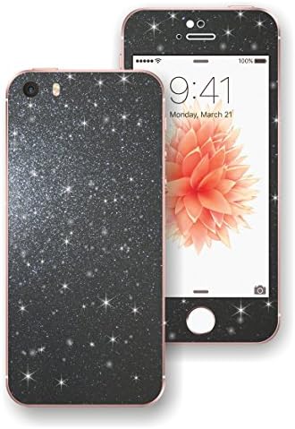 For iPhone SE DIAMOND Glitter Wrap Sticker Cover Protector Decal Skin (METEORITE)