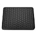 Demiawaking Nail Art Soft PU Leather Hand Rest Mat Pad for Manicure Hand Arm Rest (Black)