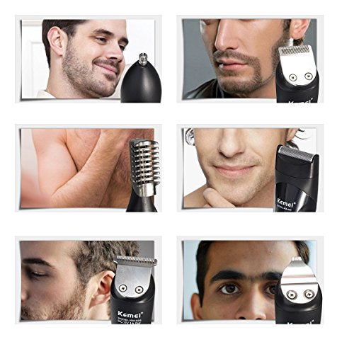 Viitop.eu 11 in 1 Multifunktionstrimmer, Rasierer, Bodygroomer Multigroom-Set Gesicht + Körper + Haar+ Augenbrauen+Nase Hair (11 in 1) - 7