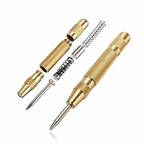muitobom 12,7 cm geladen Markieren Beginnend Löcher Werkzeug Automatische Center Pin Punch Strike Spring - 2