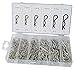Produktbild 150tlg. CMC Sortiment Federsplinte 30-75 mm Sicherungsklammer einfach Federstecker