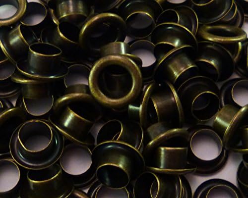 4mm Eyelet With Washer Antique Brass Leather Craft Repair