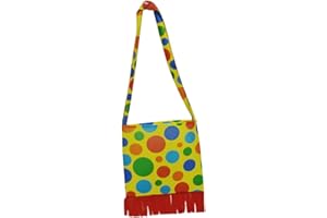 Holibanna accessorio per costumi di Halloween borsa a tracolla pagliaccio oggetti di scena accessori da clown