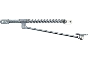 BUYERS PRODUCTS Door Check and Hold Back with 11 Inch Arm/13 Inch Slide Rod/30 Pound Spring