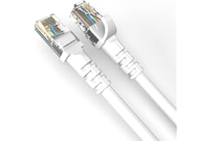 DERKAB 20 Metre CAT6 Network-Ağ-Ethernet Kablosu Beyaz