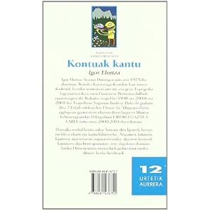 KONTUAK KANTU - ZUBIA (Haur-Literatura 12 Urtetik Aur)