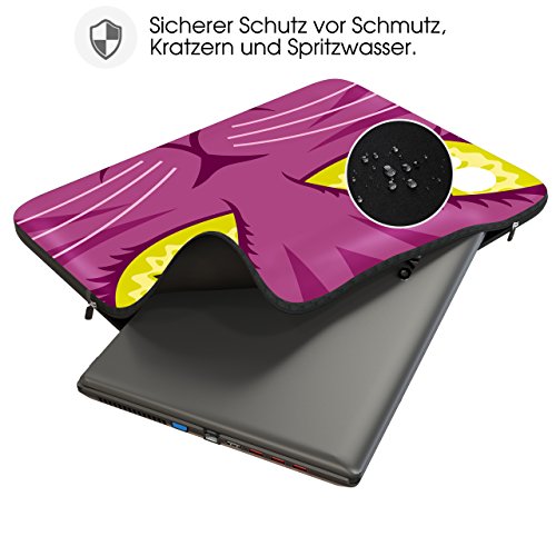 Sidorenko Designer Tablet Tasche für 9,7 Zoll aus Neopren max. Geräteabmessungen 25,7 cm x 19 cm - 2