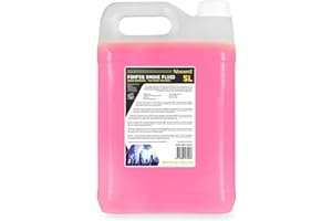 beamz Quick Dispersal Smoke Fluid 5L High-Performance Water-Based CO2 Effect Liquid for Professional DJ Smoke Machines, Parties & Stage Lighting Equipment