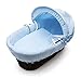 Kinder Valley Waffle Wicker Moses Basket, Dark