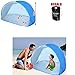 Produktbild Strandzelt für Kinder + gratis Dusche Solar-20 LT. Öffnung Instant Pop Up, Schutz UV Filter, Great für Camping Größe 150 cm x 120 cm x 80 cm Gestell aus Fiberglas, Camping Zelt, Trekking