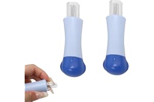 WPCSM 2 PCS Felting Needles,Needle Felting,Needle Felting Tools,Needle Felting Punch Tools Wool Multi Felting Needle Tool for DIY Toys Craft Make Felt Animals Patterns(Blue)