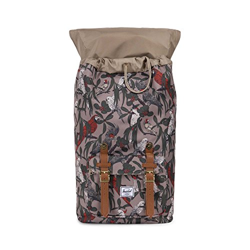 Herschel Little America Rucksack Grau Gr  n Bunt  OneSize
