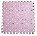 Produktbild 9 Stück Puzzlematten,30x30cm x 1 cmSpiel-Matten für Kinder Weiche Puzzle Mats EVA-Schaum-Matten  Kinderspielteppich Wasserdicht Rutschfest Spielteppich Puzzle Kinderteppich Gymnastikmatte Trainingsmatte für Kinder und Babys Schlafzimmer Yoga Turnhalle Kinderzimmer Deko geeignet (rosa)
