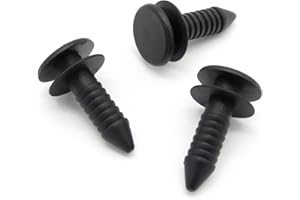 VVO Fasteners- Black Rear Wheel Arch Flares & Moulding Trim Clips for Ford Transit, (Pack of 10)