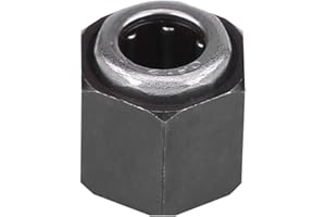 Dilwe 1/10 Engine Bearing, Hex Nut OneWay Bearing Durable & Portable Replacement Accessories for RC Racing HSP 12 MM 1:10 Nitro Engine