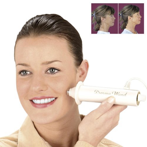 Dermawand - UK 220-240V 50 Hz UK PLUG - Derma Wand For Wrinkles | Puffy Eyes | Skin Tightening | Saggy Skin | Non-Surgical Face Lift | Blemishes | RF Treatment | Ships from the UK by Amazon