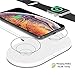 Produktbild QILade Yzcing Apple Watch kabelloses Ladegerät, 10 W, 2 in 1 kabelloses Schnellladegerät, kompatibel/Ersatz für iWatch 3/2, für iPhone XS/XS Max / 8/8 Plus