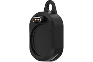 AWADUO Kompatibel mit Garmin Vivoactiv 5/Venu 3/Venu 3S Smart Watch Charge Adapter, AWAUO Typ C Micro Charger Adapter Power Converter Kompatibel mit Garmin Tactix7 Amoled (Schwarz)