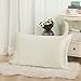 THXSILK 19mm Mulberry Silk Pillowcase for Baby Toddler Child Travel 30x40cm, Creamy White