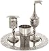 Produktbild Hawdala Set, Habdalah für die Schabbat: Kidduschbecher, Besamimbüchse und Hawdala-Kerze Nickel