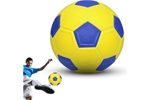 KQWVZ Fussball Curve Ball, Curve Ball Fussball Größe 5, Curve Soccer Ball, Fußball Kurvenball Für Kinder, Eva Gummi Swerve Ball Fußball, Kinder Fußball Ball Kleiner Sportball Spaß