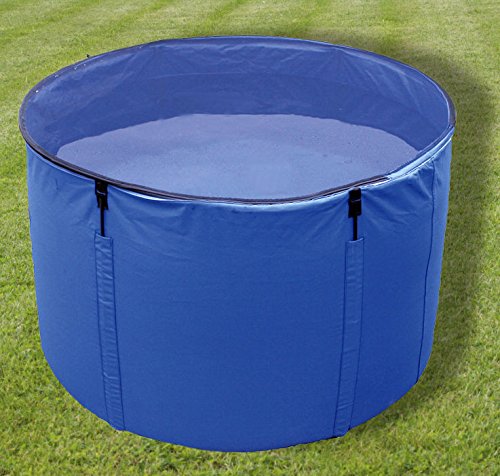 AquaForte Faltbecken Flexi Bowl Durchmesser 120 x H 60 , blau, inkl. Abdecknetz und praktischer Tasche - 2