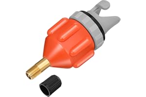 tonyg-p SUP-Pumpenadapter Adapter, SUP-Adapter für Kompressor Portable SUP Valve Adapter Schlauchboot Ventiladapter Adapter für Kayak Inflatable Boat sup Board Inflatable Lounger Canoe