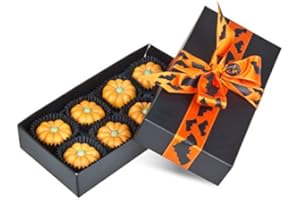 CHOCOLISSIMO Black XL – Halloween – Zucche – Praline | Cioccolato | Ripieno di noci | Idea regalo | Presente | Cioccolatini | Dolcetto o scherzetto | Ragazzo | Ragazza | Donna | Uomo | Bambino | Inquietante