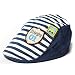 Internet Baby Infant Boy Girl Stripes Baseball Cap Summer Peaked Beret Hat (DarkBlue)