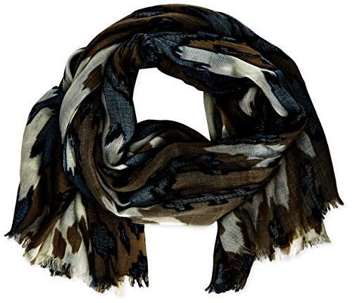 Gerry Weber Women's Aztec Scarf, Multicoloured (Blue/Ecru/White Print), One Size