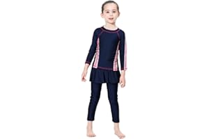 TianMai Mädchen Kinder Muslimische Bademode Islamische Schwimmanzug Badeanzug Burkini Muslim Swimwear