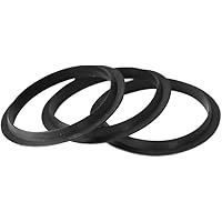 3er Set Universal Verschlussdichtung, Ersatzdichtung für Push Up (Pop up Ventil) Ablaufgarnitur