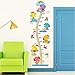Produktbild AZLIXLH Wandaufkleber Cartoon Elefant Umweltfreundliche Höhe Maßnahme Wandaufkleber Kinderzimmer Schlafzimmer Kindergarten Abnehmbare Art Decals Mural Decor