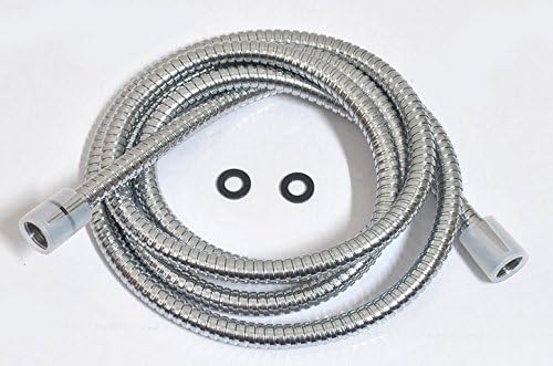 HRD Extra Long Stainless Steel Handheld Shower Hose (2.0 Meters) (79 Inches) by HRD