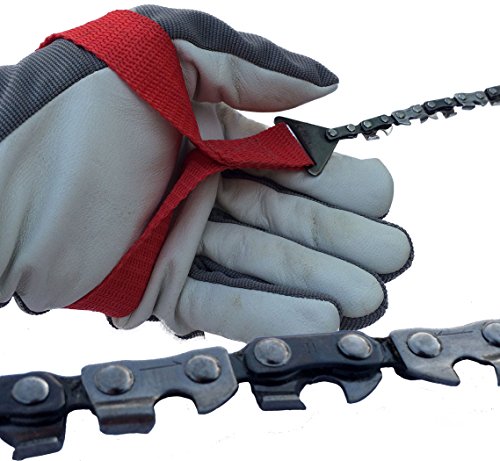 Hand Kettensäge mit Gürteltasche (Kaleas 56011) - 5