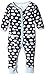 Rockin' Baby Baby-Boys Cloud Print Romper, Blue (Navy), 9-12 Months