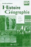 Image de Histoire géographie, BEP 2e professionnelle : Livre du professeur