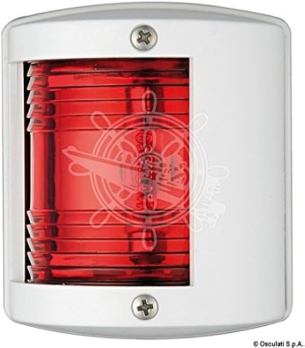 Feu de navigation Classic 12 noir/rouge 112,5° - OMAX MARINE