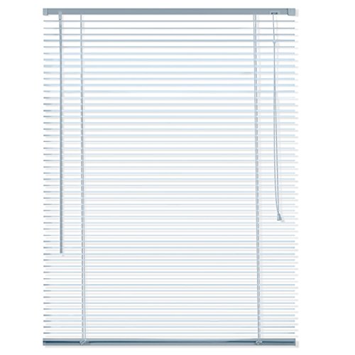 casa pura® Jalousie Vista | tageslichtdurchlässig und stufenlos justierbar| in 16 Größen | Himmelblau | 65x130cm (B x L) - 3