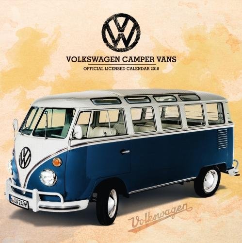 Download VW Camper Vans Official 2018 Calendar - Square Wall Format