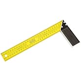 Alyco - Tempered Steel Square with Aluminium Handle, 400 mm - 197394