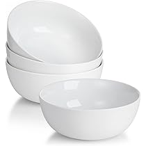 Diner borden set van 6, 26,7 cm keramische salade borden, reliëf serveren platte schotel voor keuken, pasta, biefstuk, sushi, huis opwarmen & huwelijkscadeau, magnetron kluis | Vintage wit