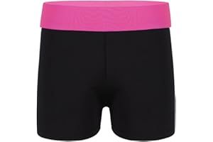 Agoky Mädchen Sport Shorts Turnhose für Kinder Kurze Hose Tights Leggings Fitness Tanzen Yoga Shorts Sporthose kurz Hot Pants Freizeit Training