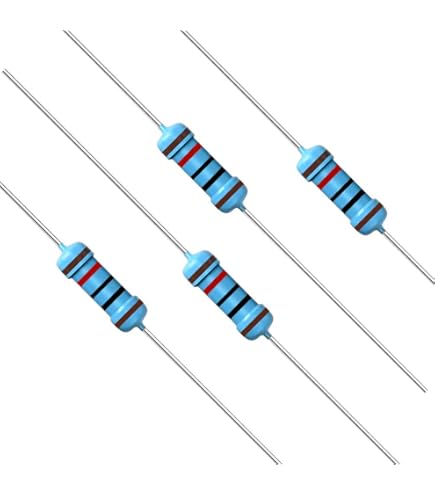 20-Pack 9.1K Ohm Resistors - 3W Metal Oxide Film For Electronics Projects