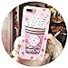Price comparison product image The item was Updated,Liquid Glitter Case For iPhone SE 5 5S 7 8 6 6s Plus Cases For iPhone X 8 7 Plus Case Cat Perfume Bottle Quicksand Dynamic Cover,01,For iPhone 8 Plus