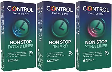 Control Performance Mix cofanetto preservativi in Gomma ritardanti assortiti - 24 profilattici